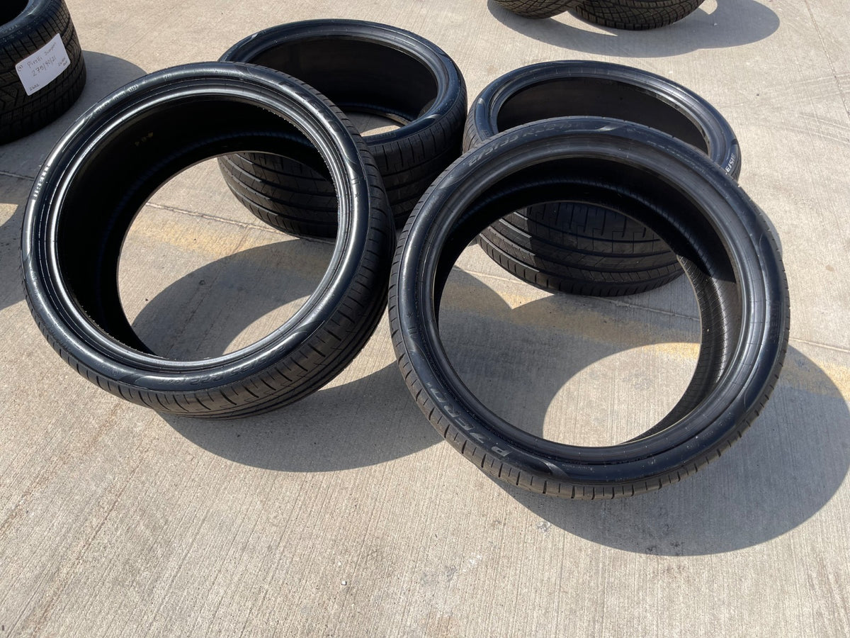 (2) 275/35/22 + (2) 315/30/22 Pirelli P Zero 107Y XL tires NEW TAKE OFFS