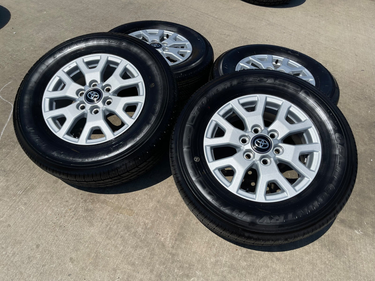 17" Toyota Tacoma 4Runner TRD OEM 10637 94254 wheels rims SET TOYO NEW