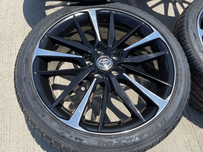 19" Toyota Camry OEM TRD black wheels rims 75222 Avalon Lexus