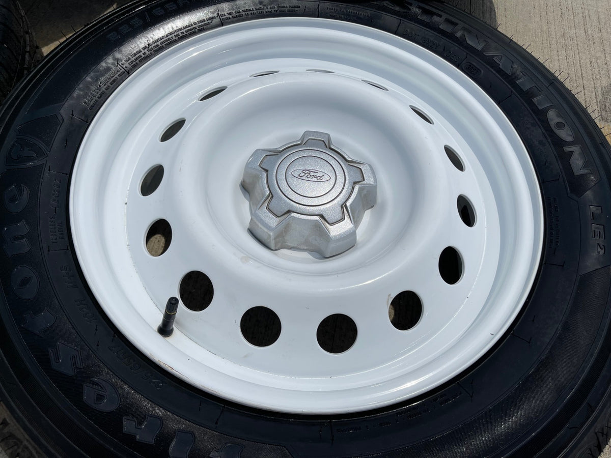 17" Ford Maverick Bronco Sport WHITE rims wheels 10415 OEM SET NEW