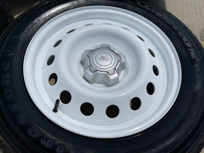 17" Ford Maverick Bronco Sport WHITE rims wheels 10415 OEM SET NEW