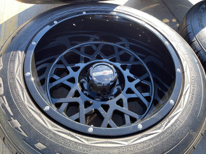 20x12 20" VISION SR599 wheels rims 8x165 8x6.5 Chevy GMC Ram 2500 3500