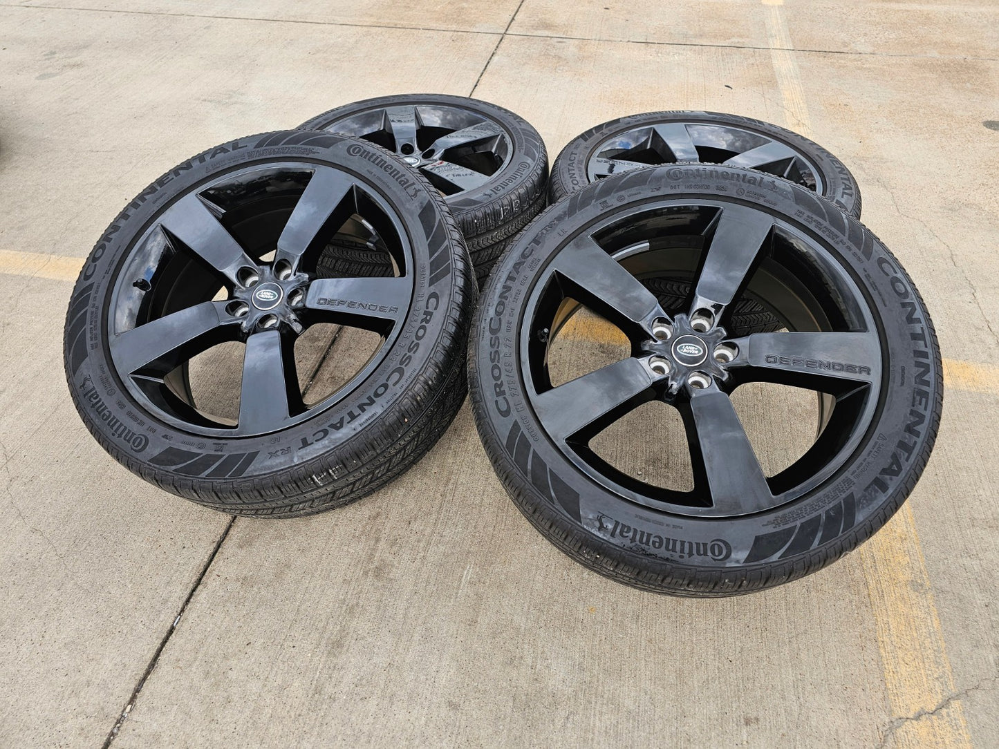 22" Land Rover Range DEFENDER OEM 72353 wheels rims CONTINENTAL 2024 2025 2026