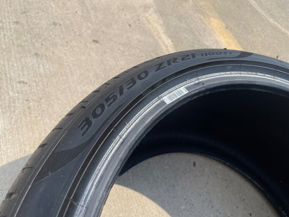 (1) 305/30/21 Pirelli P Zero tire 110Y M+S 305/30r21 NA1 NEW TAKE OFF!