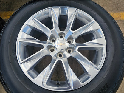 20" Chevy Tahoe Silverado LTZ 5920 OEM wheels rims Yukon 2023 2024 2025 2026