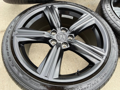 19" Honda Accord OEM Black Sport wheels rims 60307 190340 Civic 2023 2024 2025