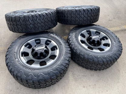 18" Ford F-250 F-350 OEM TREMOR rims wheels 10482 HANKOOK DYNAPRO M/T2
