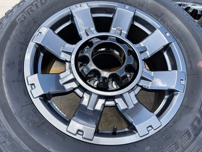 20" Ford F-250 F-350 OEM gray Lariat 10485 10296 wheels rims tires