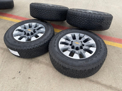 20" Chevy Silverado GMC Sierra AT4 2500 3500 OEM 5960 wheels rims 2023 2024 2025