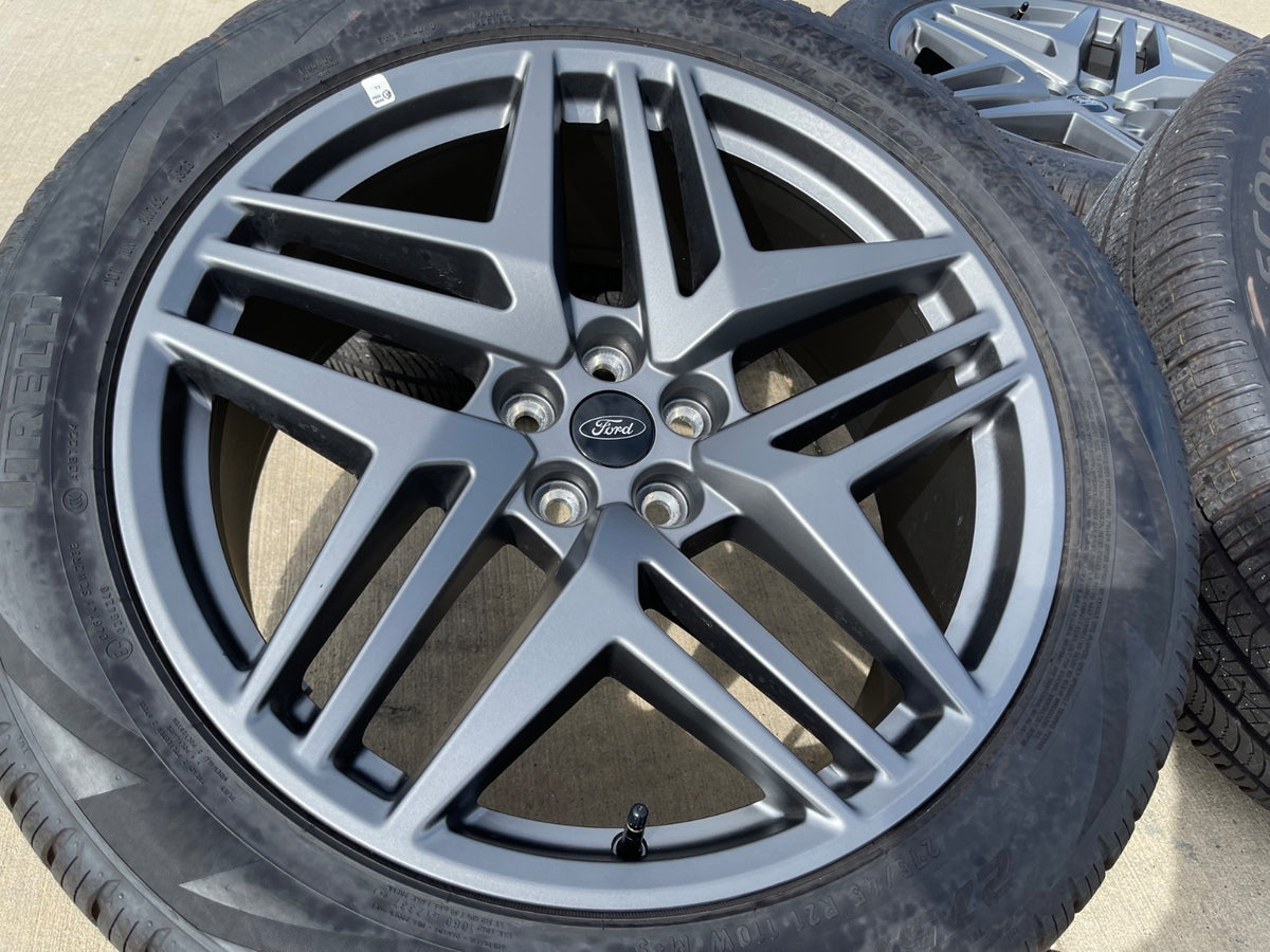 21" Ford Explorer ST OEM rims wheels Lincoln Aviator 2025 2026 2027 PIRELLI NEW