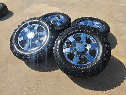 18" GMC Sierra AT4X Chevy Silverado 2500 3500 OEM wheels rims SET RIM# 5702 BFG
