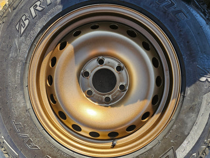 17" INEOS Grenadier OEM steel wheels rims BRONZE tires 2024 2025 2026 NEW
