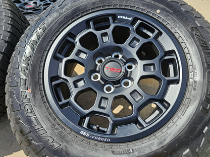 18" Toyota Tundra TRD BBS FORGED OEM black 95458 wheels rims Sequoia 2025 2026