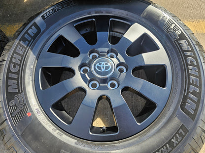 18" Toyota Land Cruiser OEM wheels rims 95952 Tundra Sequoia MICHELIN NEW