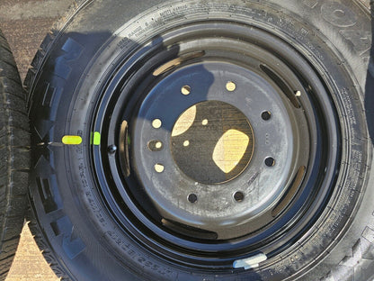 17" Dodge Ram 3500 Dually Laramie 8x200 wheels rims 2701 2702 OEM 2023 2024 NEW