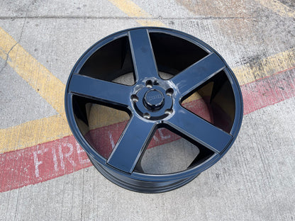 (1) 22" 22x9.5 DUB Baller Dodge Ram 1500 wheel rim spare +26