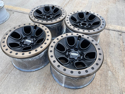 17" Ford F-150 Raptor OEM BEADLOCK rims wheels 10459 95210 BRONZE 2025 2026 NEW