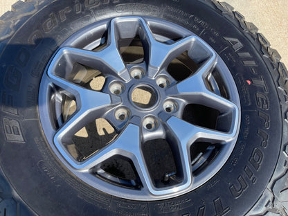 (1) 17" Ford Bronco OEM wheel rim SASQUATCH 95229 10387 Ranger BFG KO2 A/T NEW