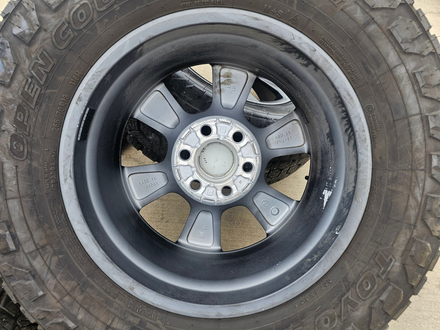 18" Toyota 4Runner Land Cruiser TRD Tundra OEM 74400 wheels rims GX550 SET