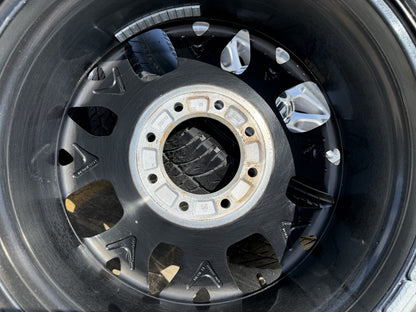 20" Ford F-250 F-350 OEM Lariat wheels rims 10292 tires SET MICHELIN A/T2