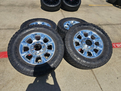 20" Ford F-250 F-350 OEM 3844 LARIAT rims wheels tires NITRO 35"
