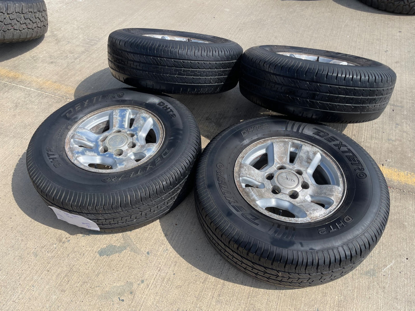 16" Toyota Tacoma wheels rims tires 69356 OEM 4Runner FJ Cruiser DISCOUNTED SET
