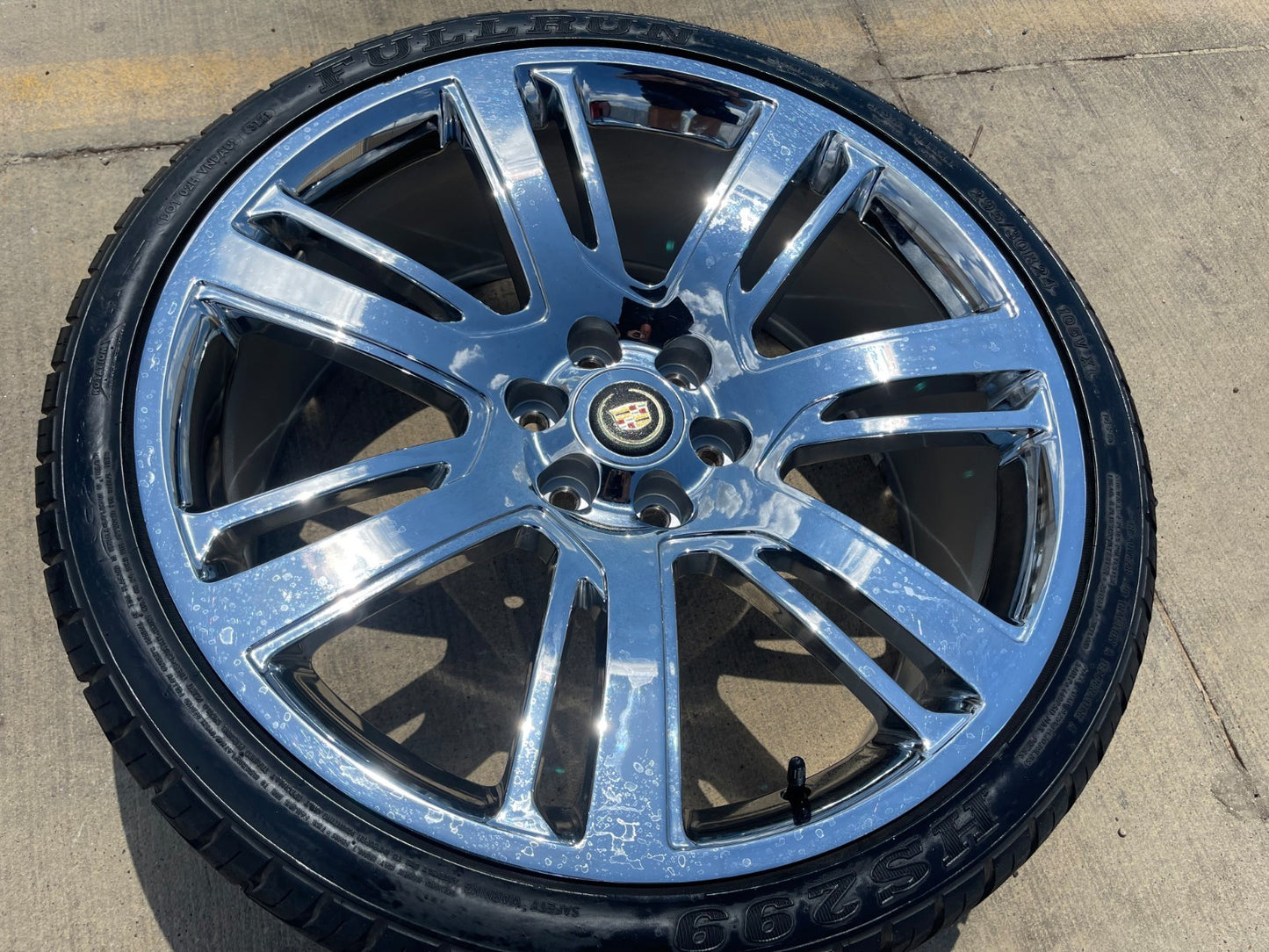 24" Cadillac Escalade Platinum OEM Replica 4738 wheel rim tire CHROME spare