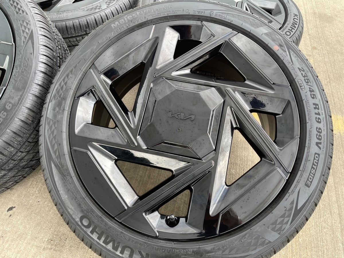 19" Kia K4 K5 Soul Seltos OEM wheels rims Stinger Forte 2026 2027 SET NEW