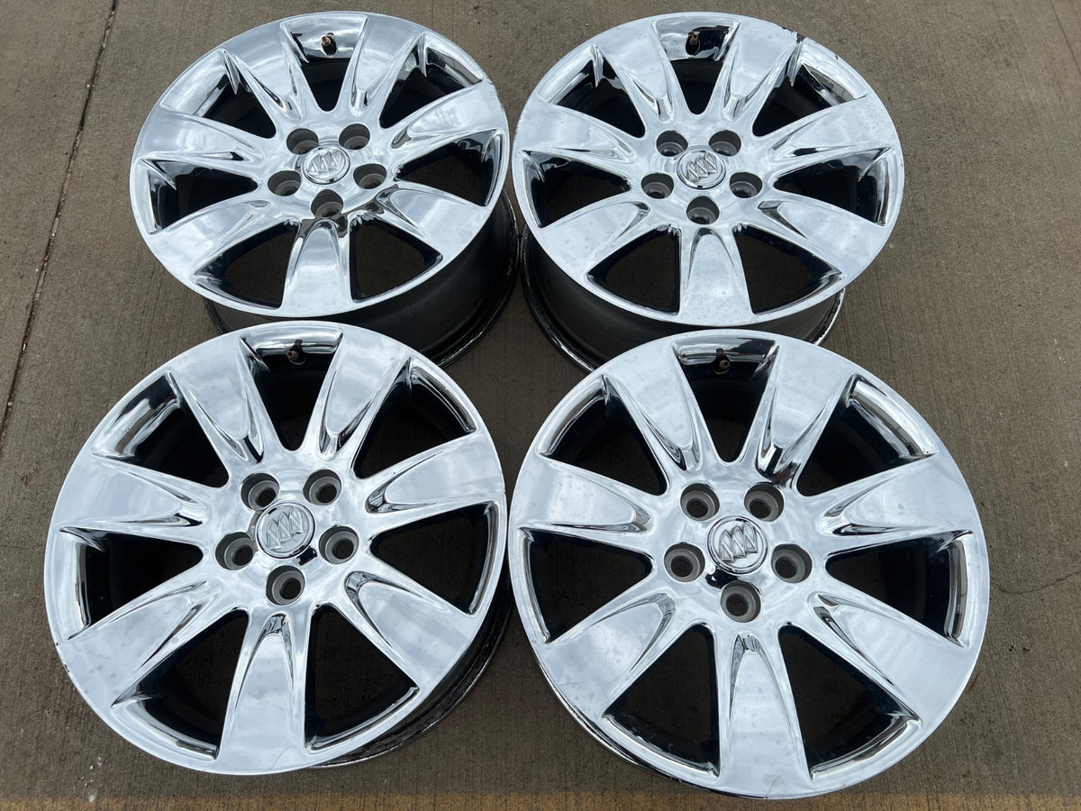 18" Buick Regal Lacrosse Allure OEM 4095 wheels rims CHROME