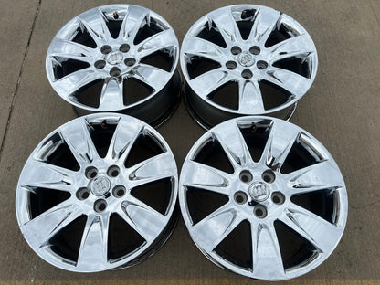 18" Buick Regal Lacrosse Allure OEM 4095 wheels rims CHROME