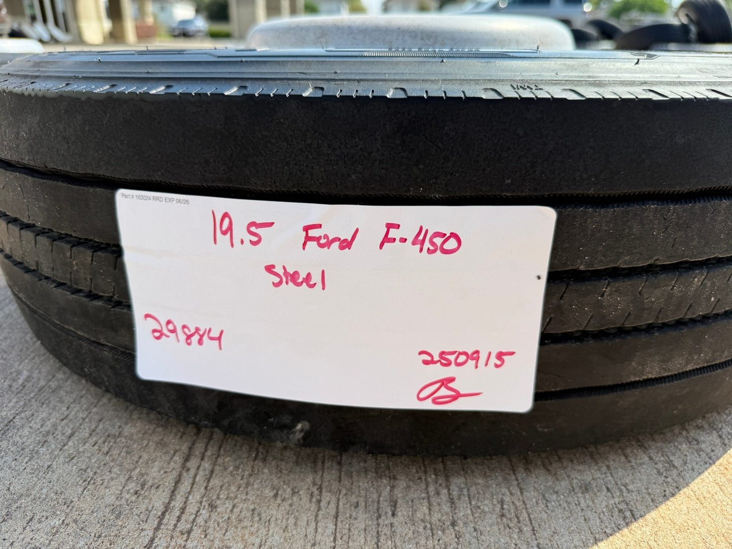 19.5" Ford F-450 Dually F-550 rim RAM 4500 OEM 10x225 spare