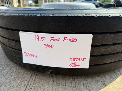 19.5" Ford F-450 Dually F-550 rim RAM 4500 OEM 10x225 spare