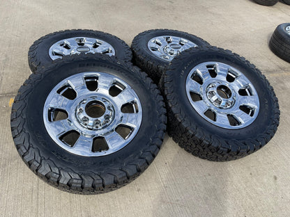 20" Ford F-250 F-350 OEM Lariat 10295 25085 10552 wheels rims NEW BFG KO2 A/T