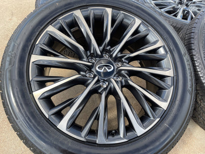 22" Infiniti QX80 QX56 Nissan Titan Armada OEM 94238 wheels rims 2026 2027 NEW