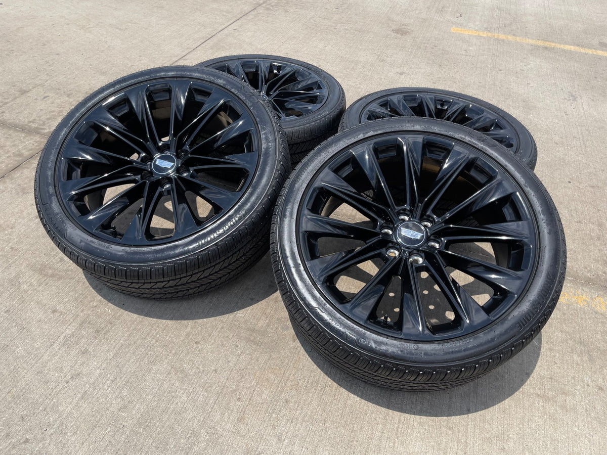 24" Cadillac Escalade V OEM ONYX wheels rims 2023 2024 2025 2026 2027 NEW