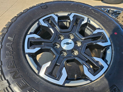 18" Chevy Silverado ZR2 Tahoe GMC Sierra OEM 95415 wheels rims 2024 2025 NEW