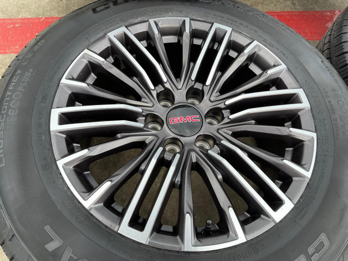 20" GMC Sierra Yukon XL Denali OEM wheels rims SET 2026 2027 NEW