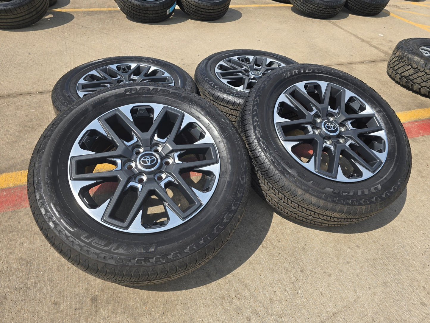 20" Toyota Tundra TRD OEM wheels rims TSS 75276 95295 Sequoia 2024 2025 2026 NEW