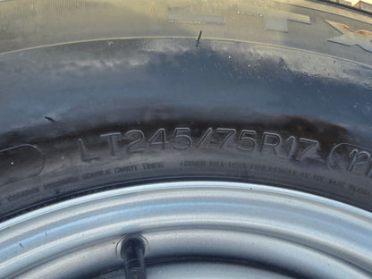 17" Ford F-250 F-350 OEM 3828 wheels rims tires 2024 2025 2026 MICHELIN LTX A/T2