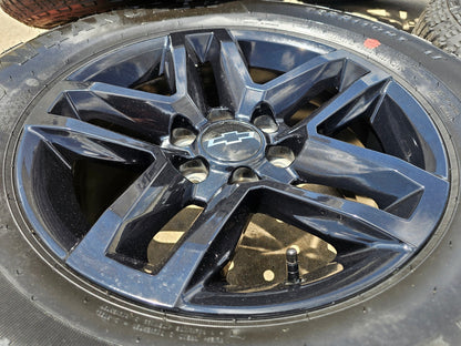 18" Chevy Silverado ZR2 Tahoe TRAIL BOSS GMC OEM 5911 wheels rims GOODYEAR NEW