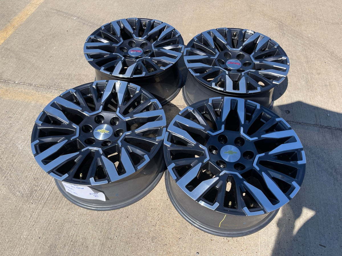 20" Chevy Silverado Z71 GMC Sierra Canyon OEM wheels rims 2025 2026 2027 NEW