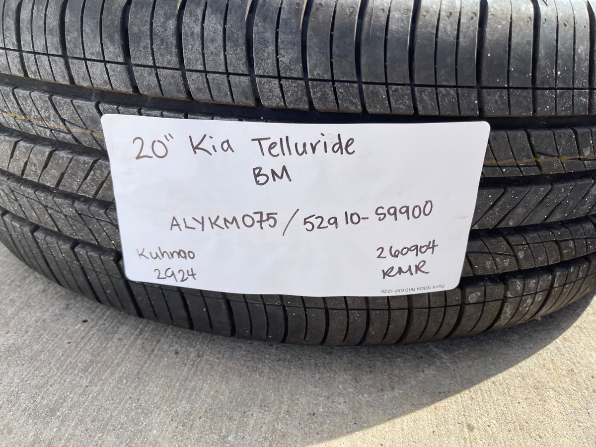 20" Kia Telluride X-PRO OEM 74716 wheels rims Sedona spare 2024 2025 2026 NEW