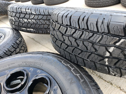 20" Ford F-250 F-350 OEM black TREMOR wheels rims 10299 10484 A/T2 tires NEW