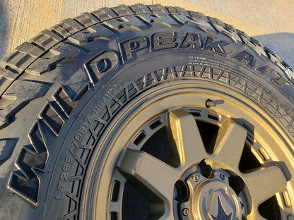 17" Toyota Tacoma 4Runner TRD OEM wheels rims FJ BRONZE tires 2022 2023 2024 33"