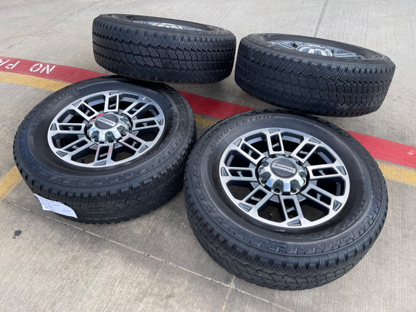 20" Ford F-250 F-350 OEM 10302 10483 LIMITED wheels rims 2024 2025 2026 SET