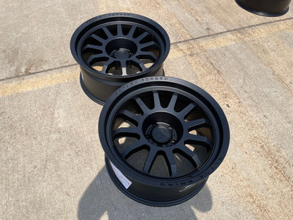(1) 20" 20x9.5 Black Rhino Rapid RF Jeep Wrangler Gladiator wheel rim NEW