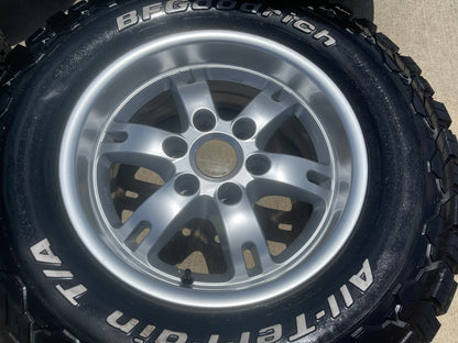17" Toyota FJ Cruiser BBS TRD PRO 4Runner Tacoma OEM wheels rims BFG KO2 A/T NEW