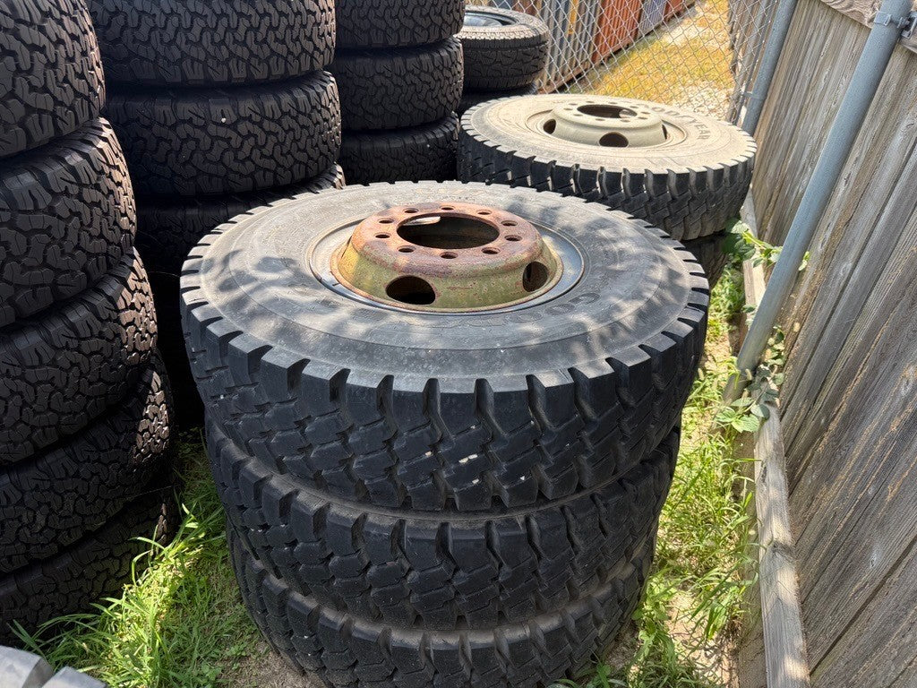 11x20 Military M35 M809 Series Budd 5 ton 6x6 rim wheel OEM 10x275 spare