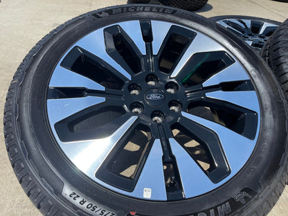22" Ford F-150 LIMITED Plus OEM 94223 rims wheels Expedition 2025 2026 NEW