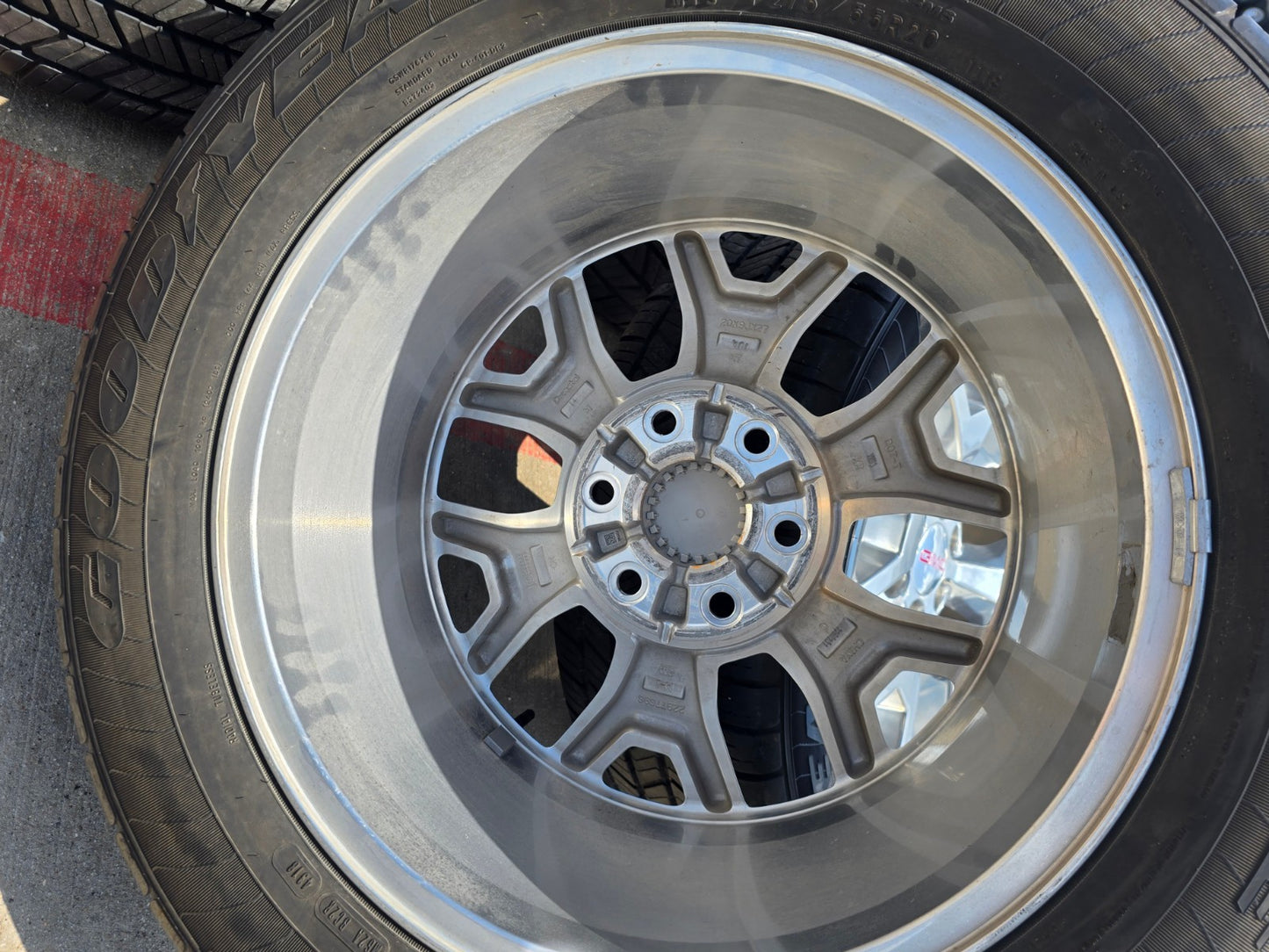 20" GMC Sierra DENALI Chevy Silverado OEM 5698 wheels rims tires GOODYEAR